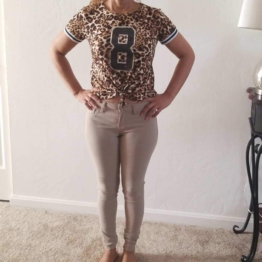 Beautiful Khaki VIP JEANS